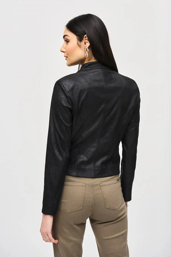 Joseph Ribkoff faux suede jacket