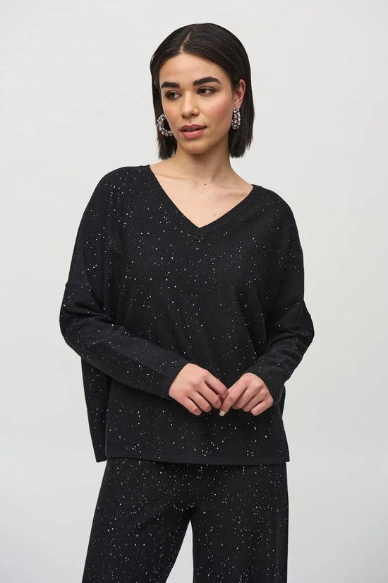 Joseph Ribkoff sequinned top 244921
