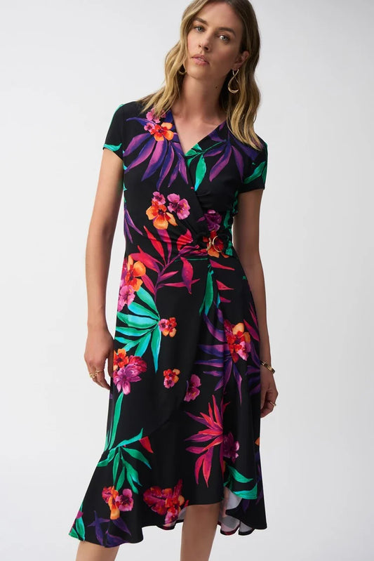 Joseph Ribkoff wrap dress 251011