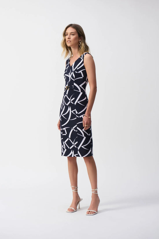 Joseph Ribkoff print sheath dress 251108