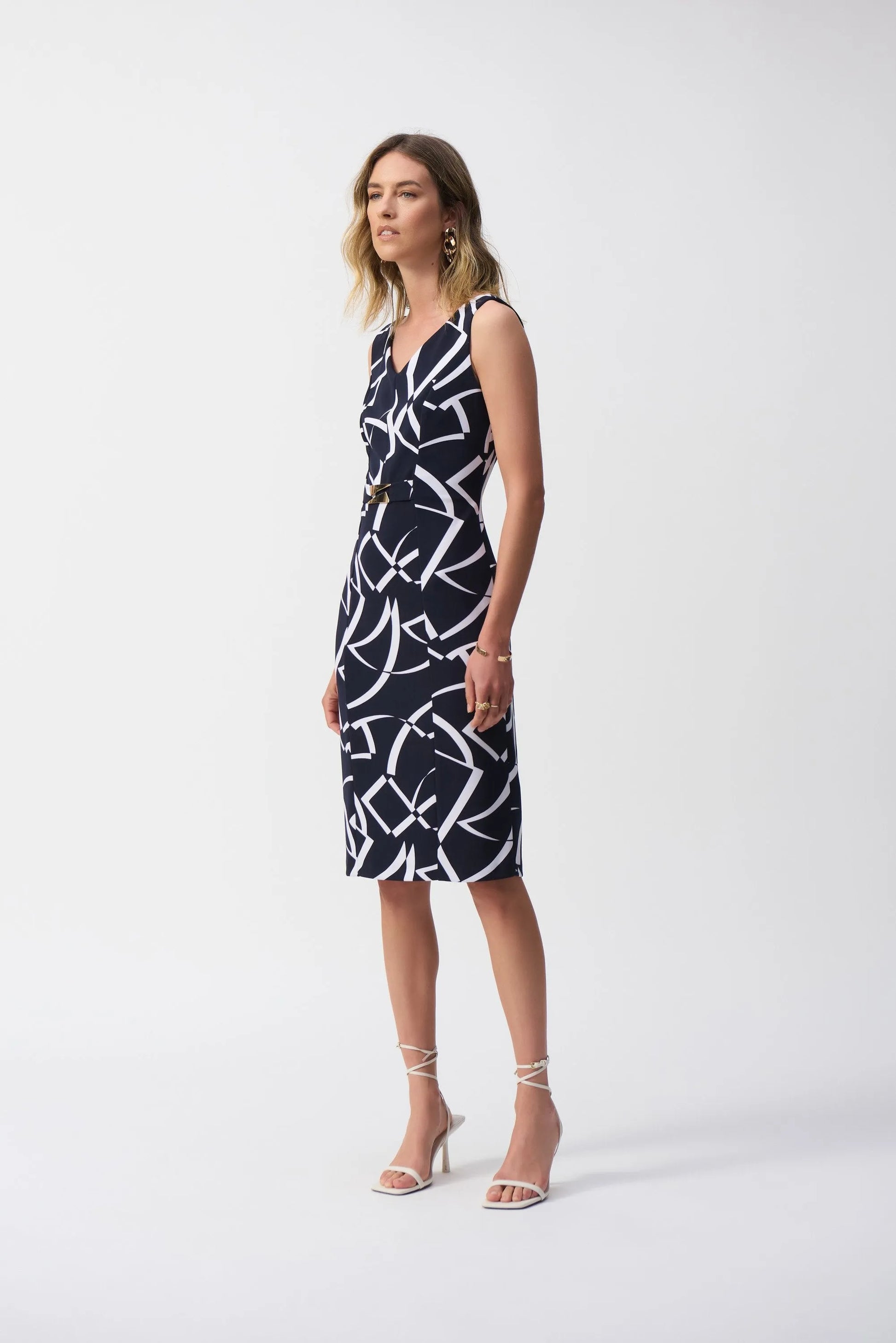 Joseph Ribkoff print sheath dress 251108