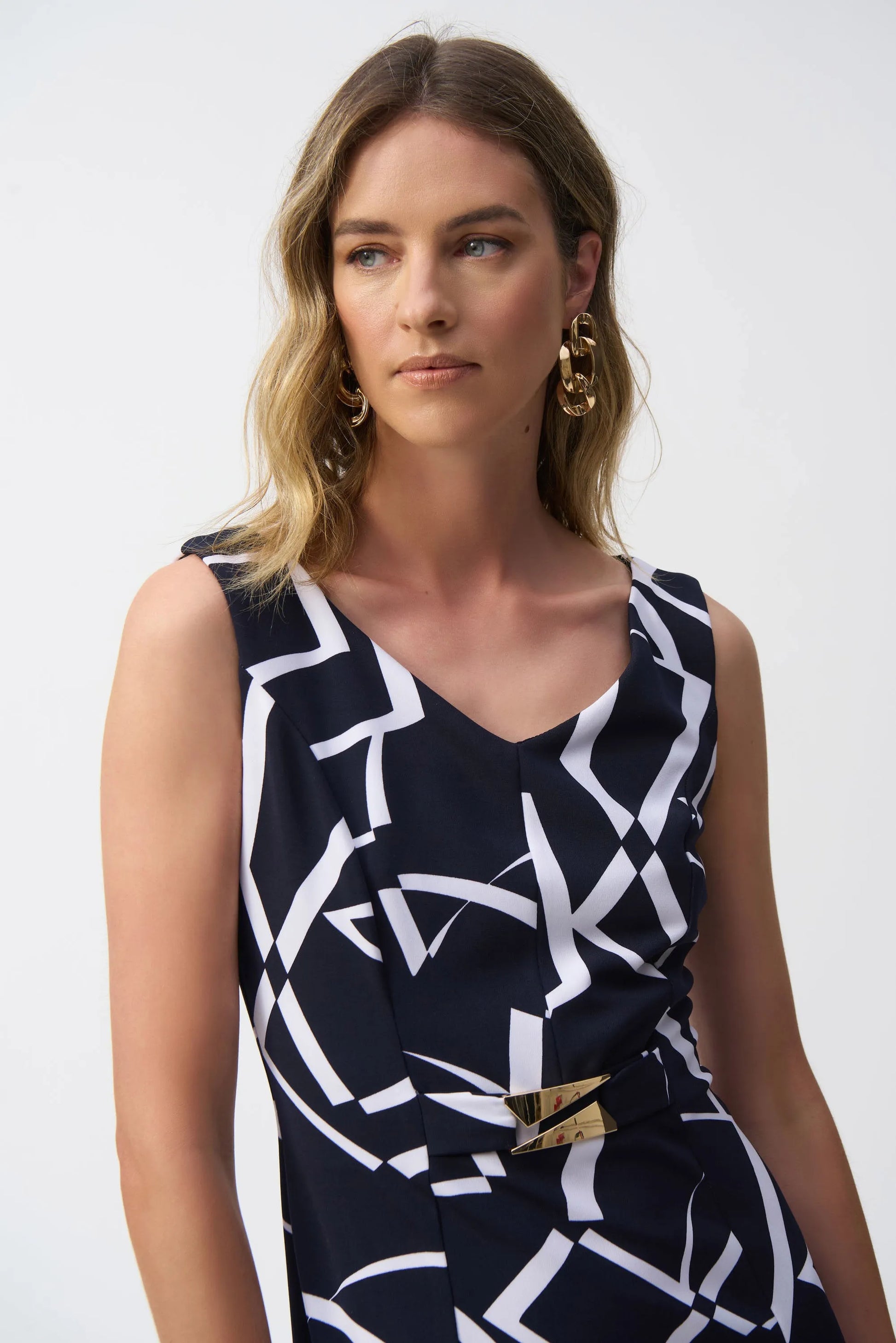 Joseph Ribkoff print sheath dress 251108
