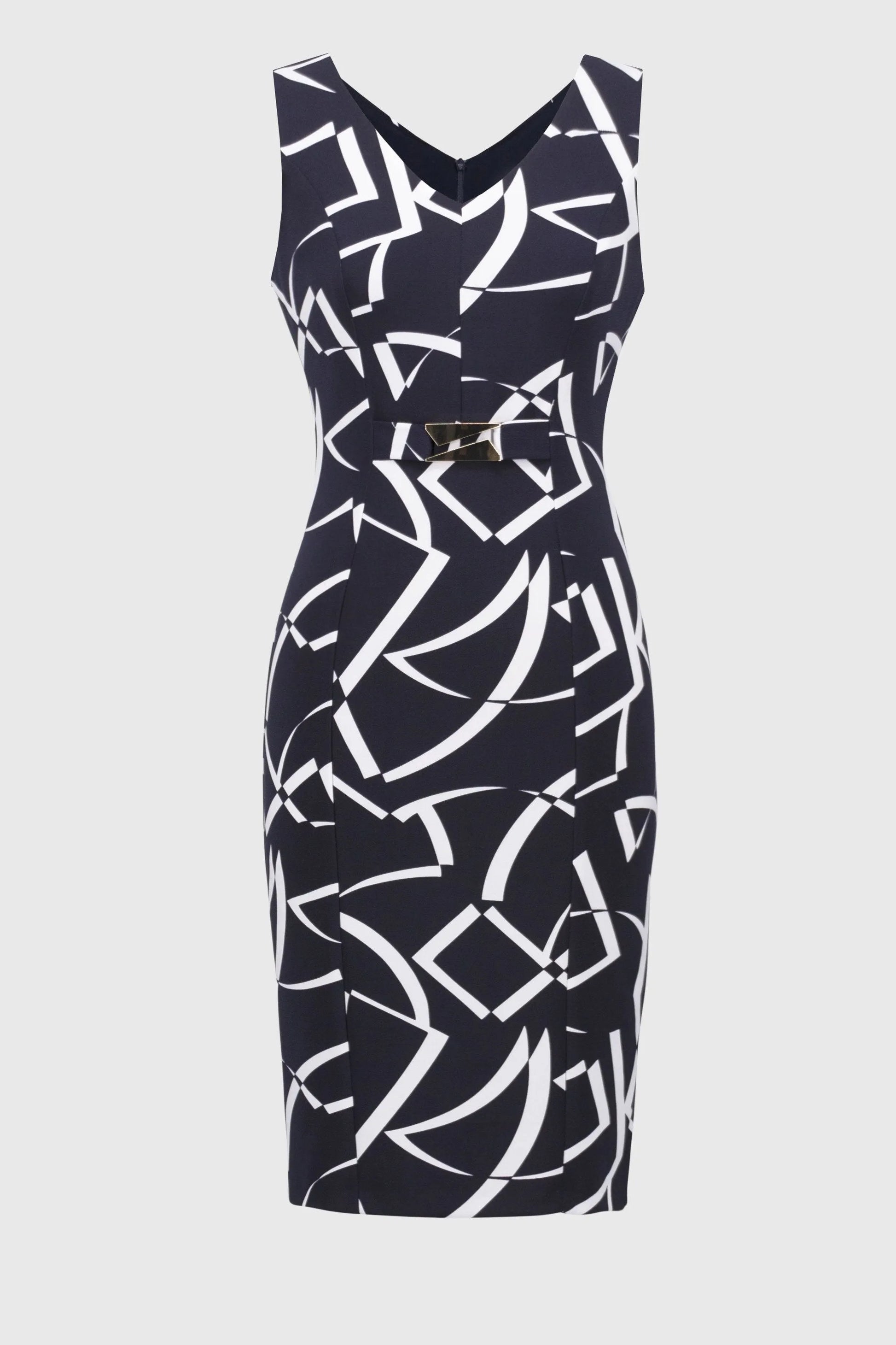 Joseph Ribkoff print sheath dress 251108 - Jane Young Joseph Ribkoff print sheath dress 251108 - Jane Young
