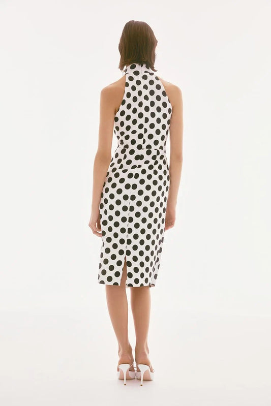 Joseph Ribkoff dot print dress 251759