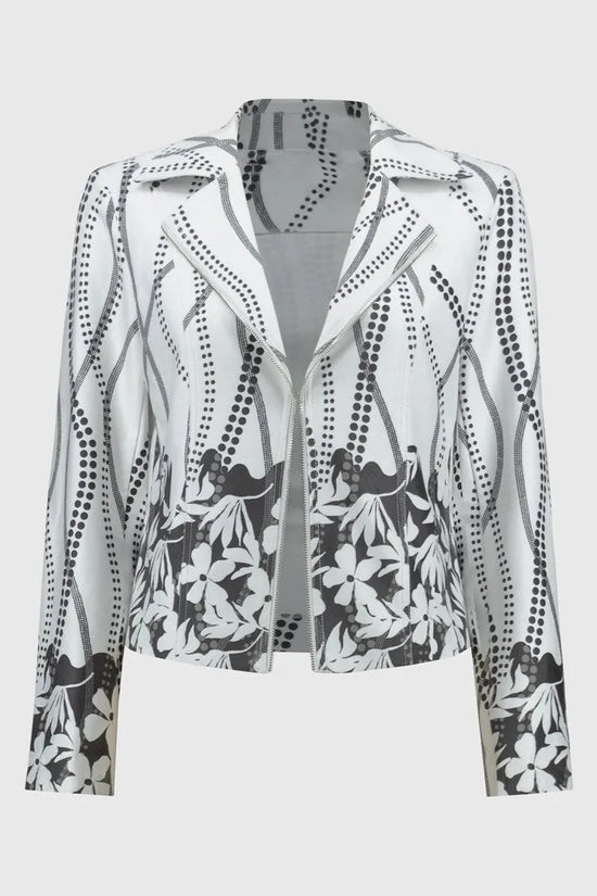 Joseph Ribkoff faux suede jacket