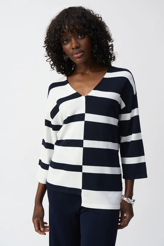 Joseph Ribkoff striped sweater 251914
