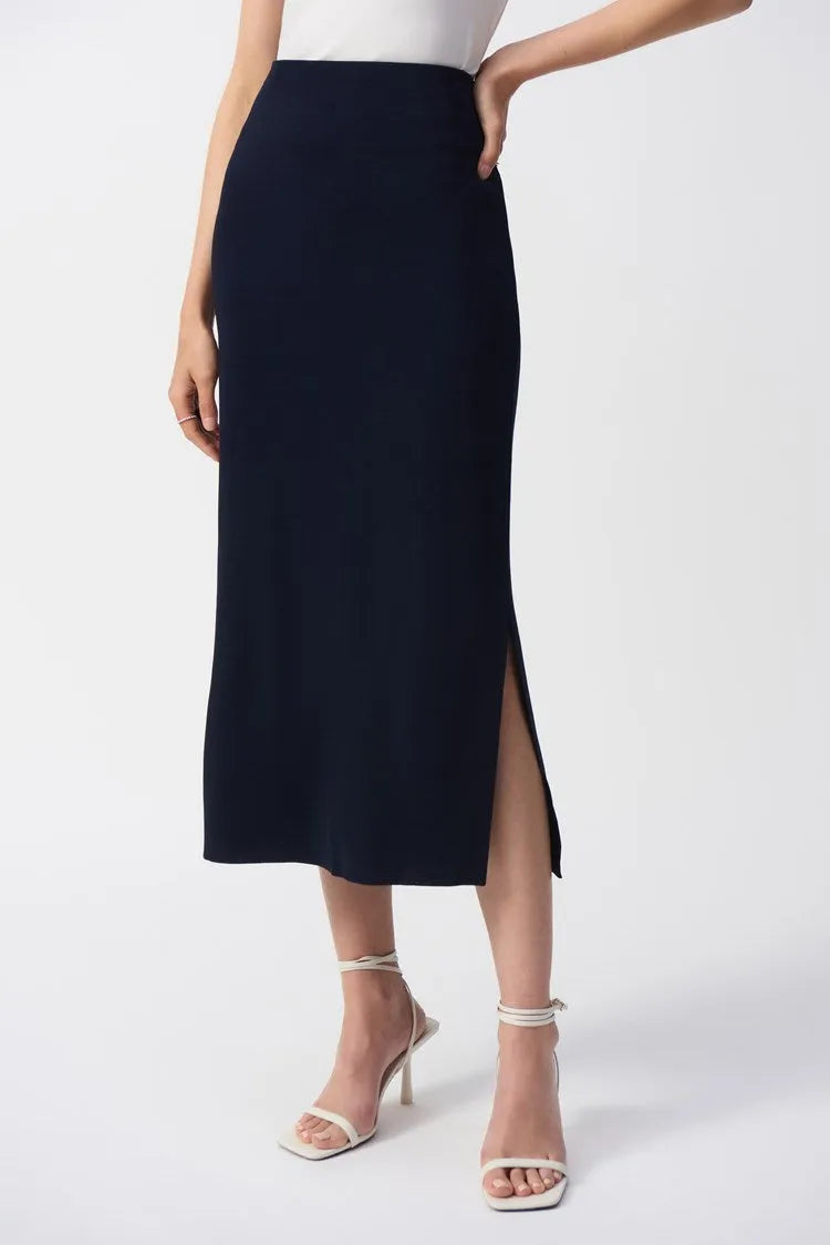 Joseph Ribkoff knit midi skirt