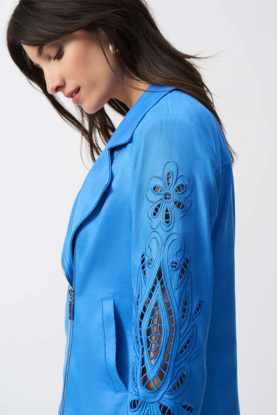 Joseph Ribkoff faux suede jacket