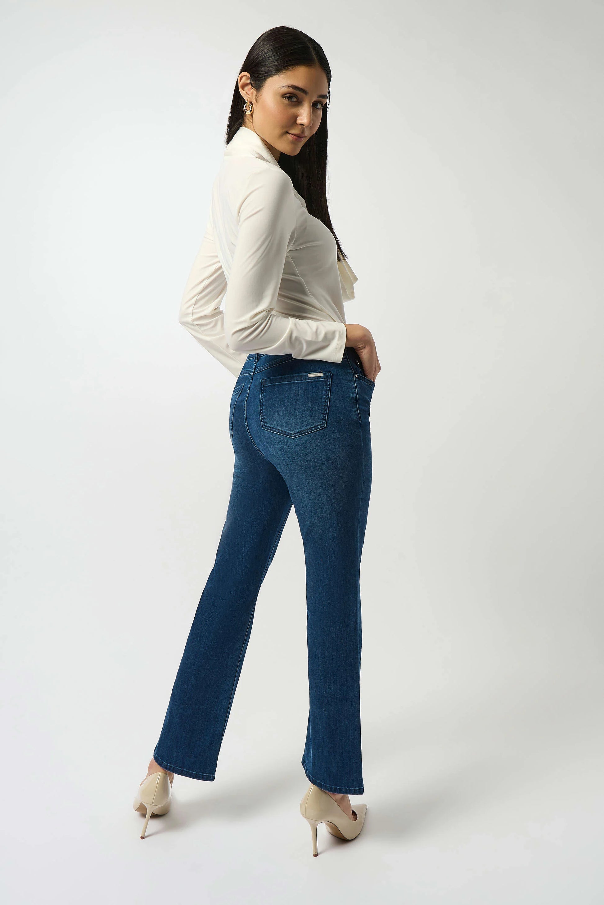 Joseph Ribkoff bootcut stretch jeans 251967