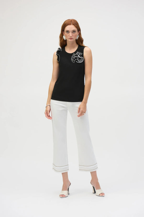 Joseph Ribkoff chiffon fitted top 252075