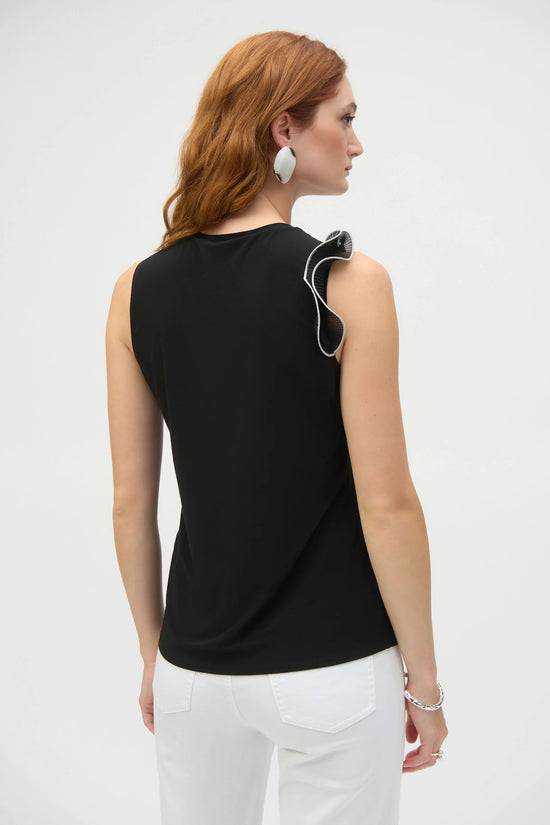 Joseph Ribkoff chiffon fitted top 252075