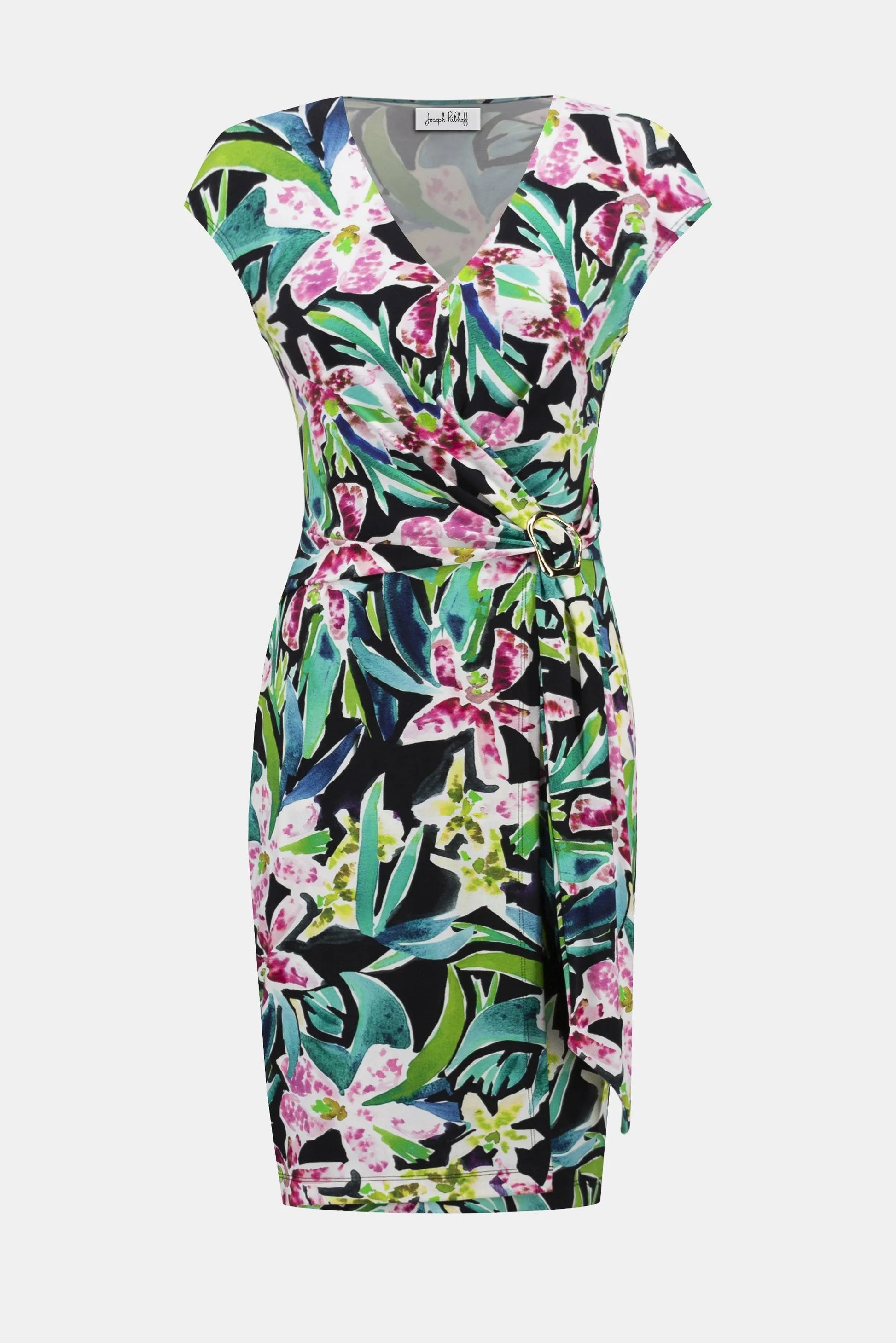 Joseph Ribkoff tropical print sheath dress 252079