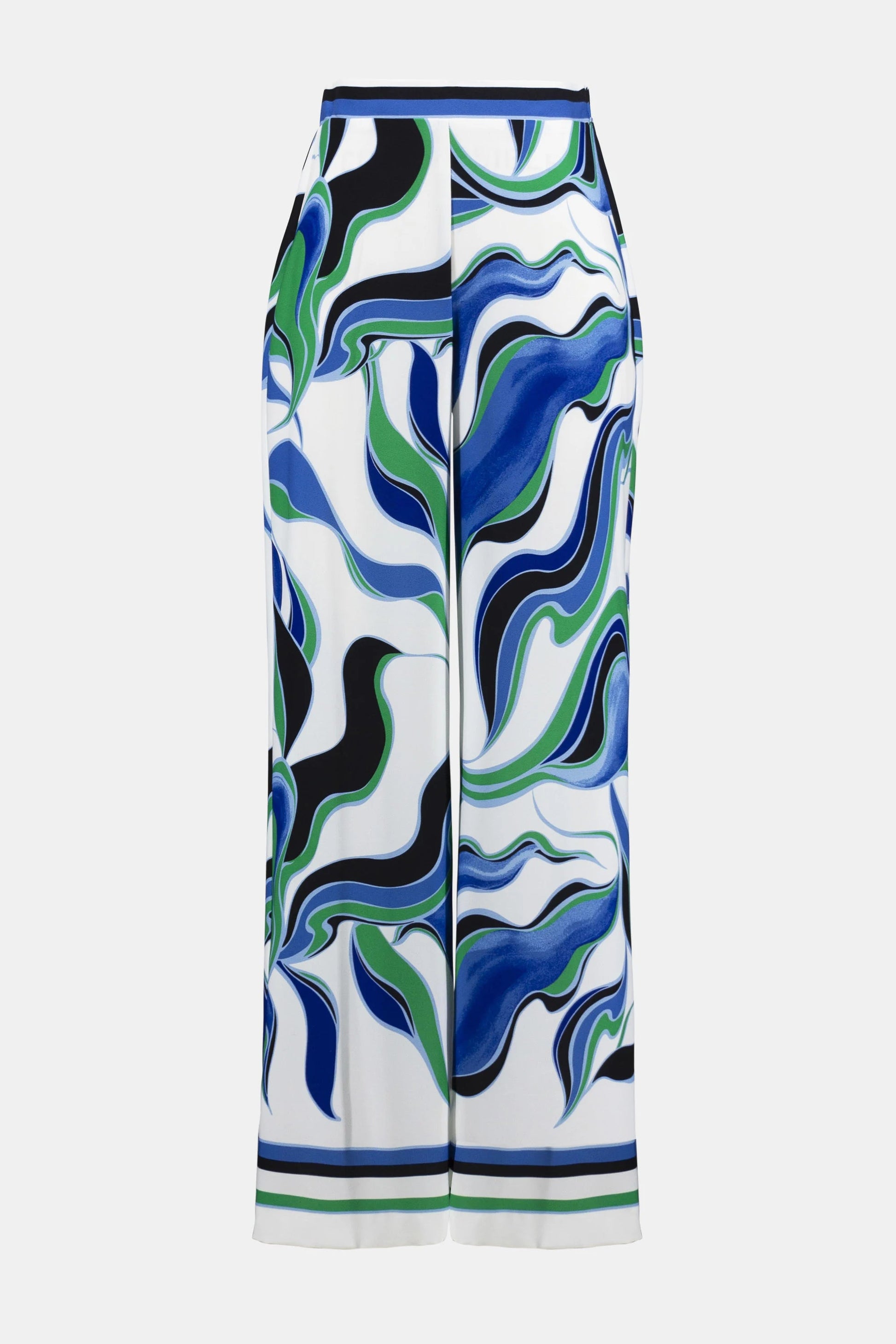 Joseph Ribkoff abstract print wide leg trousers 252084