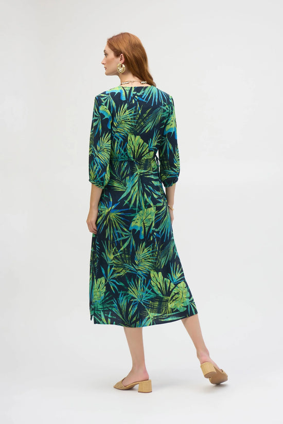 Joseph Ribkoff tropical print dress 252185