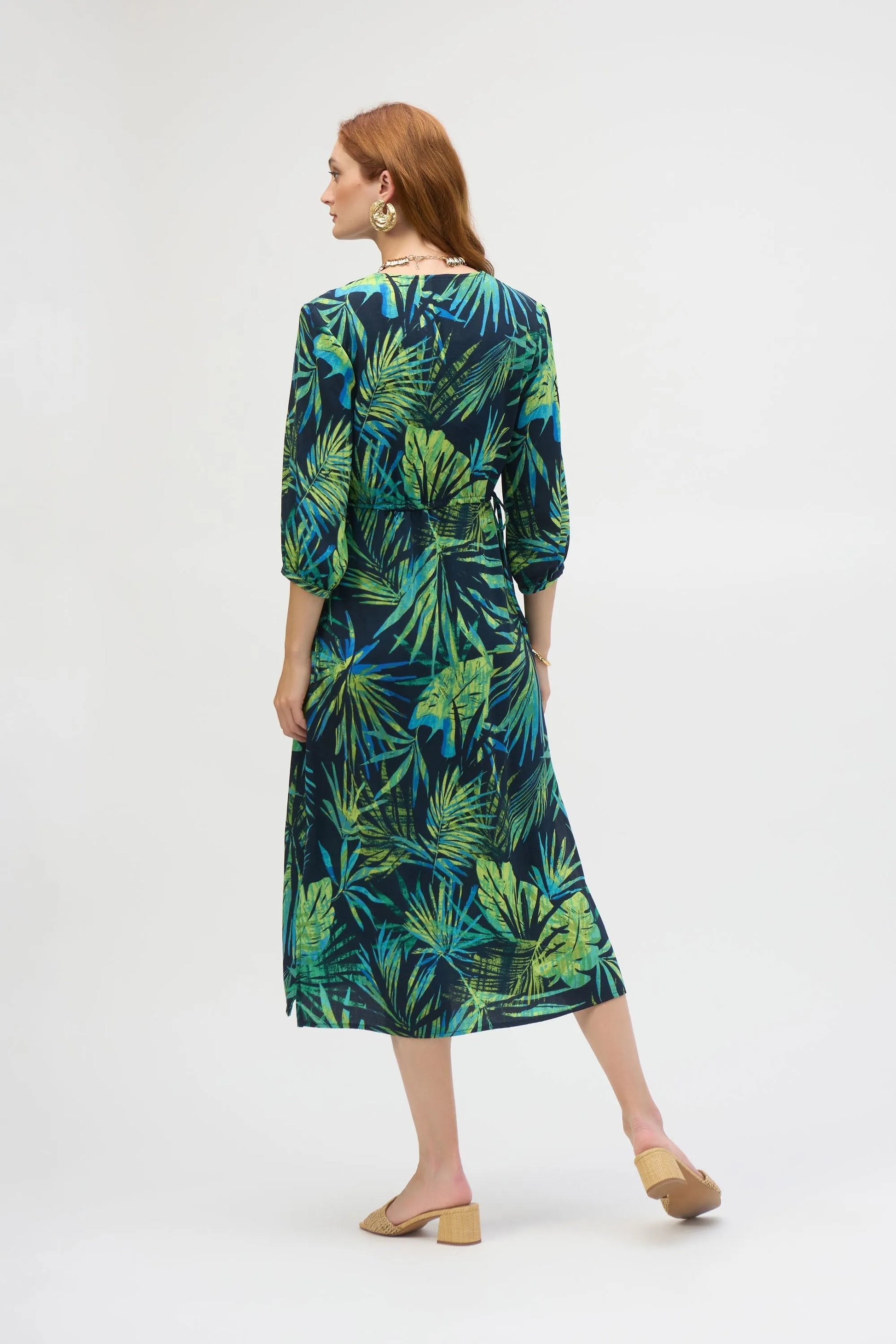 Joseph Ribkoff tropical print dress 252185
