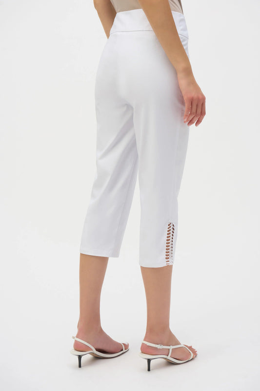 Joseph Ribkoff pull on crop trousers 252192