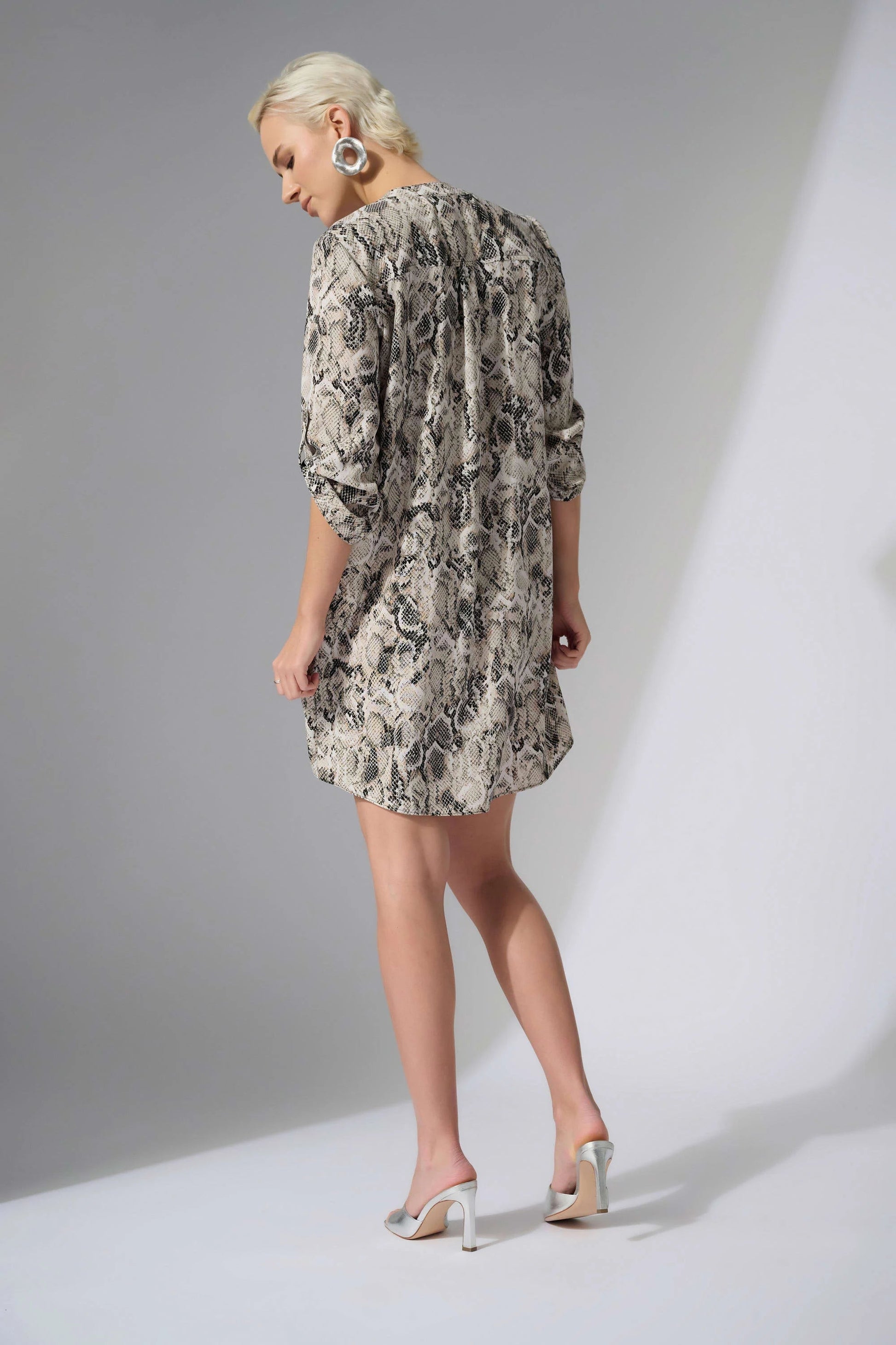 Joseph Ribkoff python print straight dress 252240