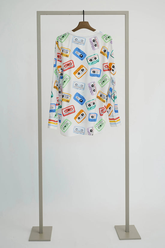 Herzen's Angelegenheit cassette print top