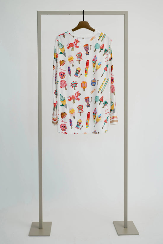 Herzen's Angelgenheit ice cream silk top