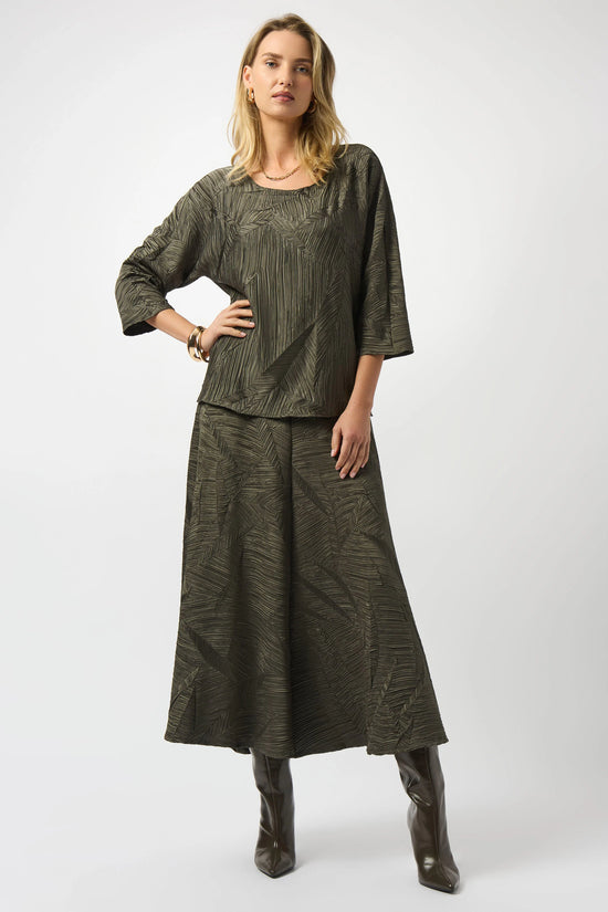 Joseph Ribkoff pleated top 253002