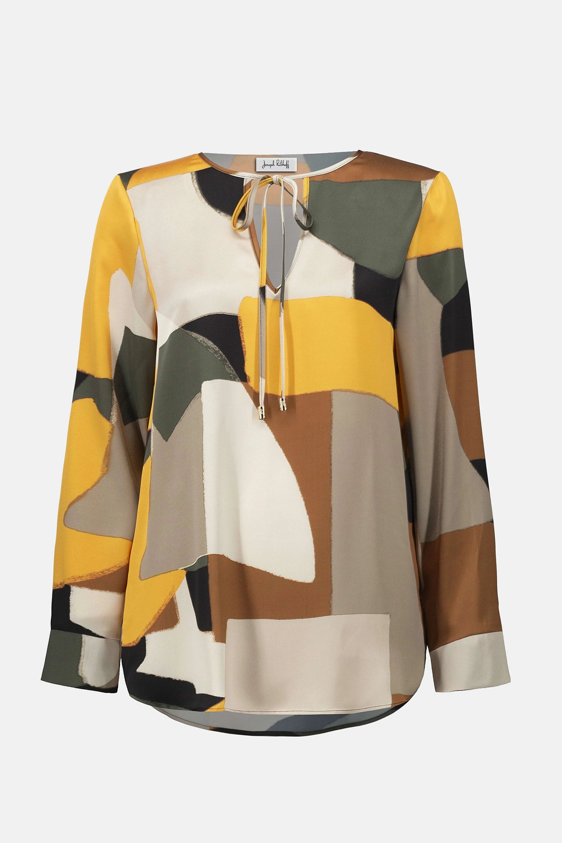 Joseph Ribkoff abstract print top 253011