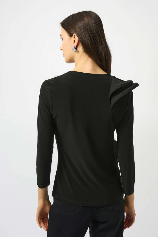 Joseph Ribkoff ruffled top 253047