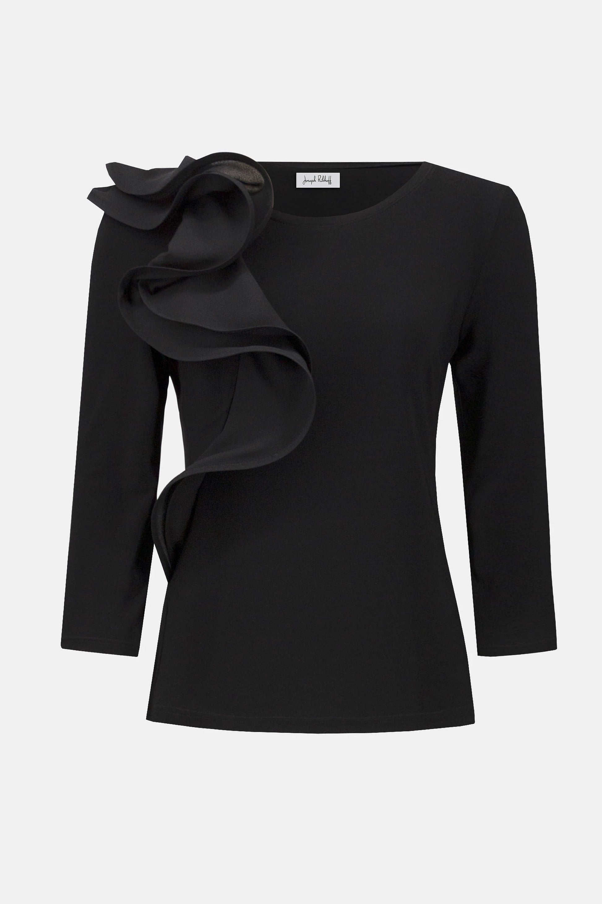 Joseph Ribkoff ruffled top 253047