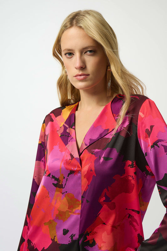 Joseph Ribkoff floral print top 253075