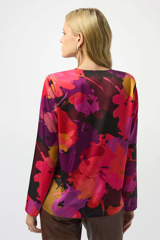 Joseph Ribkoff floral print top 253075