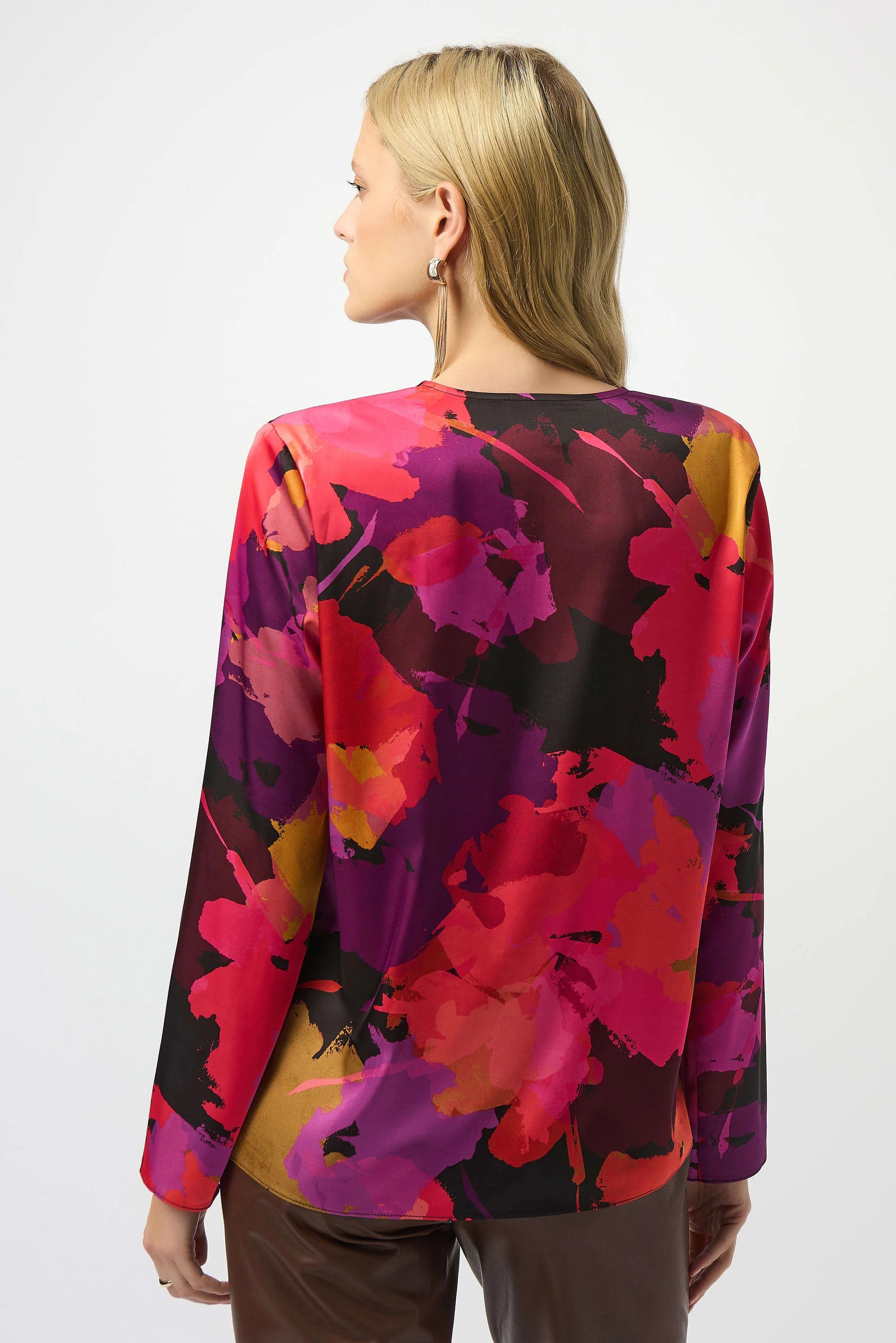 Joseph Ribkoff floral print top 253075