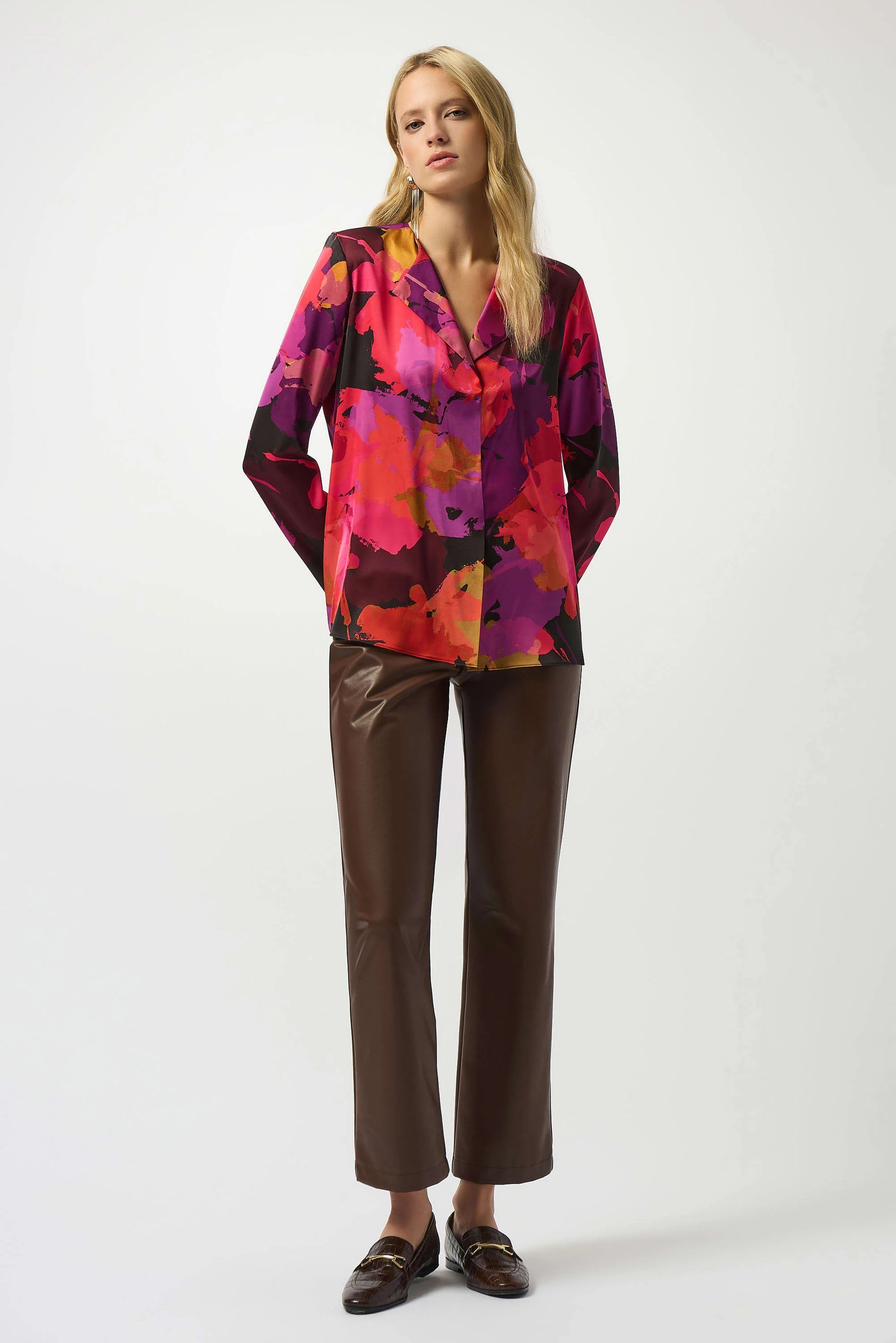 Joseph Ribkoff floral print top 253075