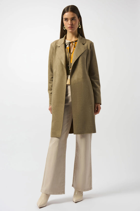 Joseph Ribkoff faux suede coat 253252