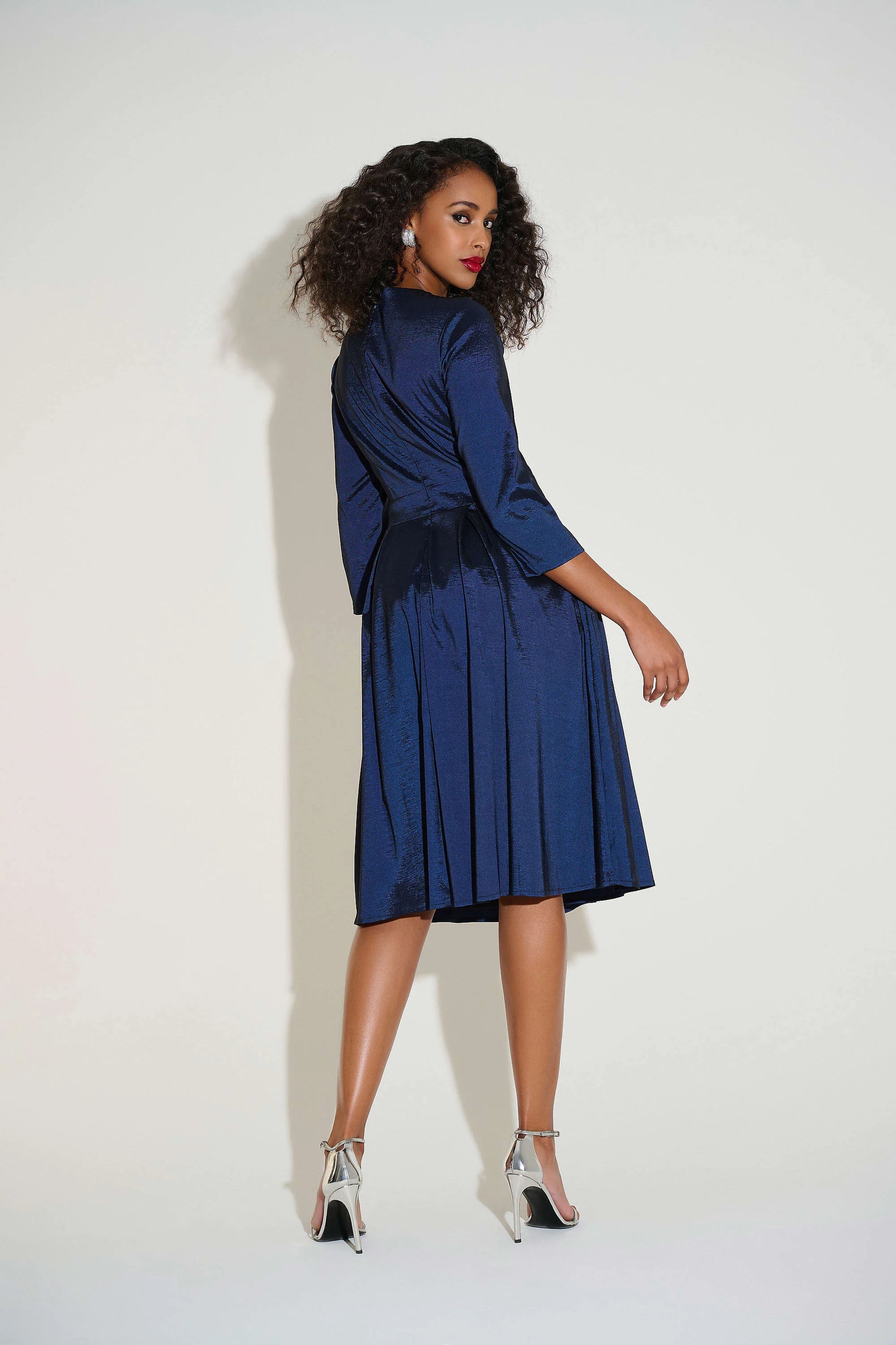Joseph Ribkoff fit & flare taffeta dress 253777
