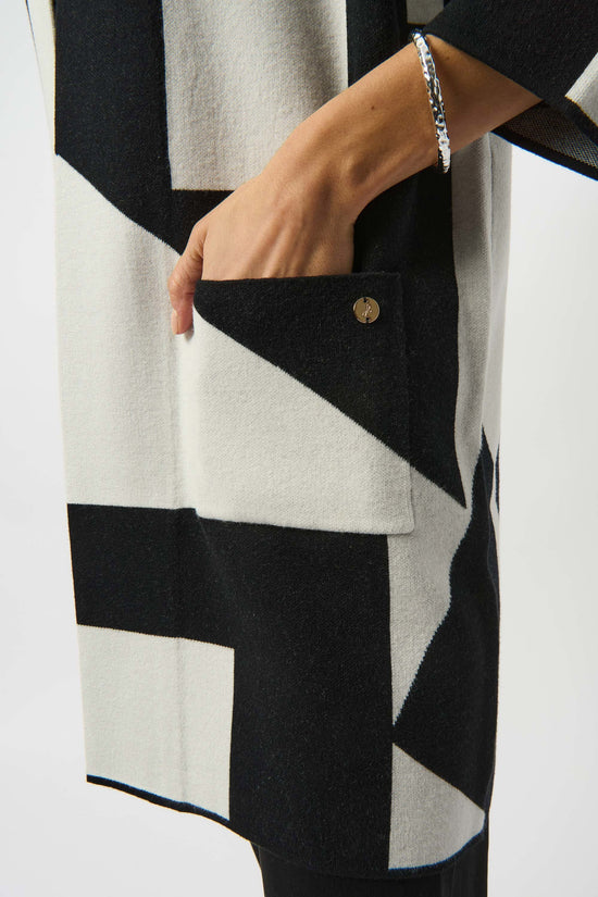 Joseph Ribkoff colour block cardigan 253901