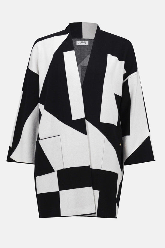 Joseph Ribkoff colour block cardigan 253901