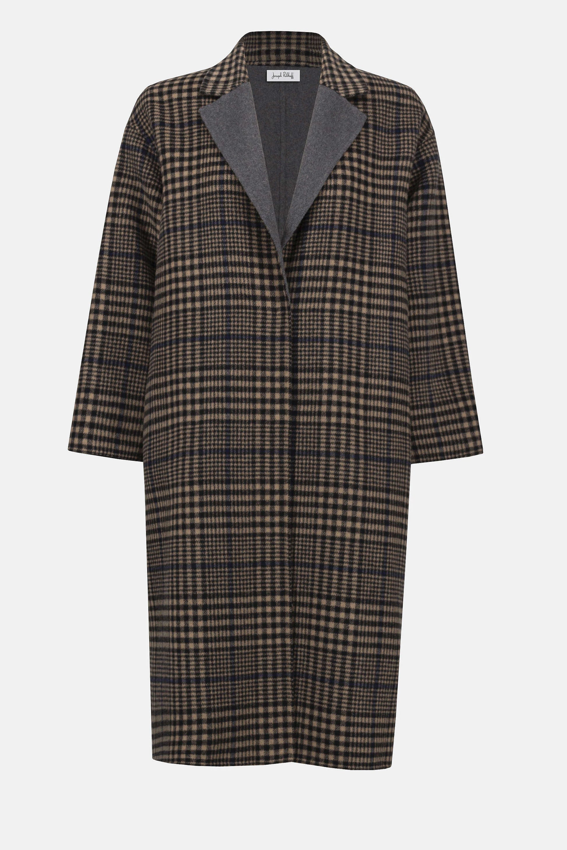 Joseph Ribkoff double faced check coat 253946