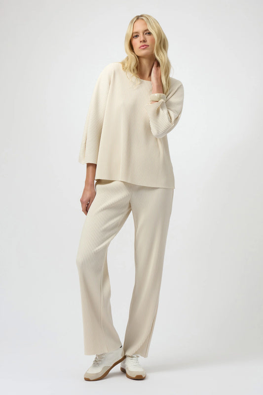 Joseph Ribkoff pleated scuba crepe trousers 254006