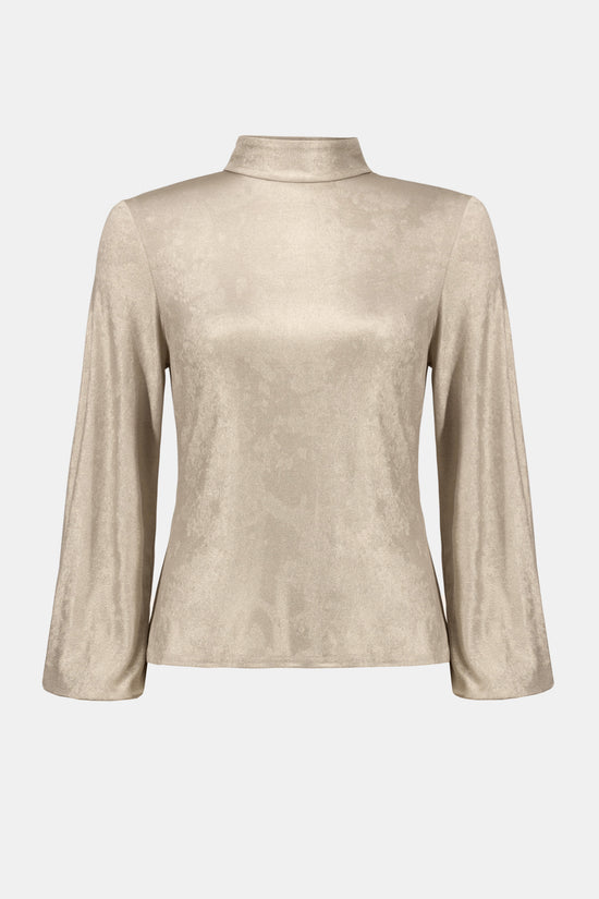 Joseph Ribkoff foiled knit top 254027
