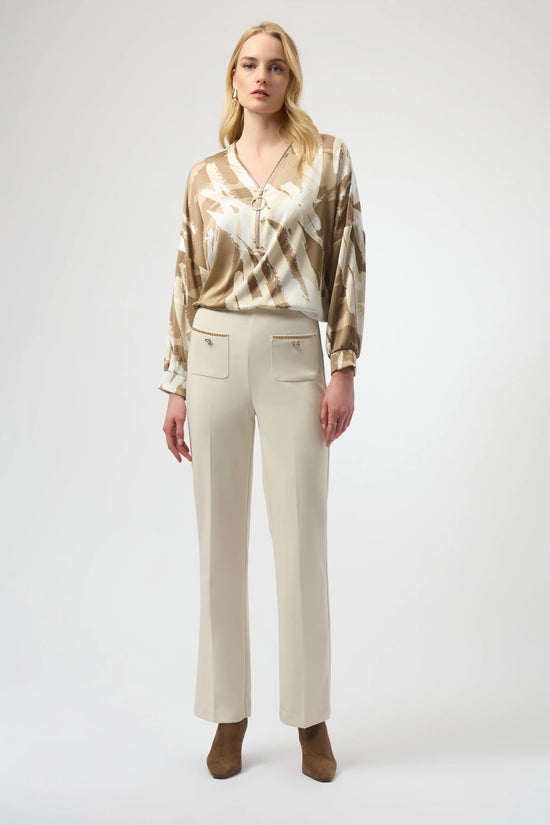 Joseph Ribkoff scuba crepe trousers 254043