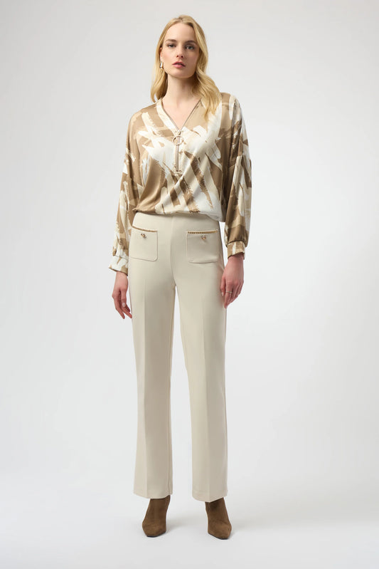 Joseph Ribkoff scuba crepe trousers 254043