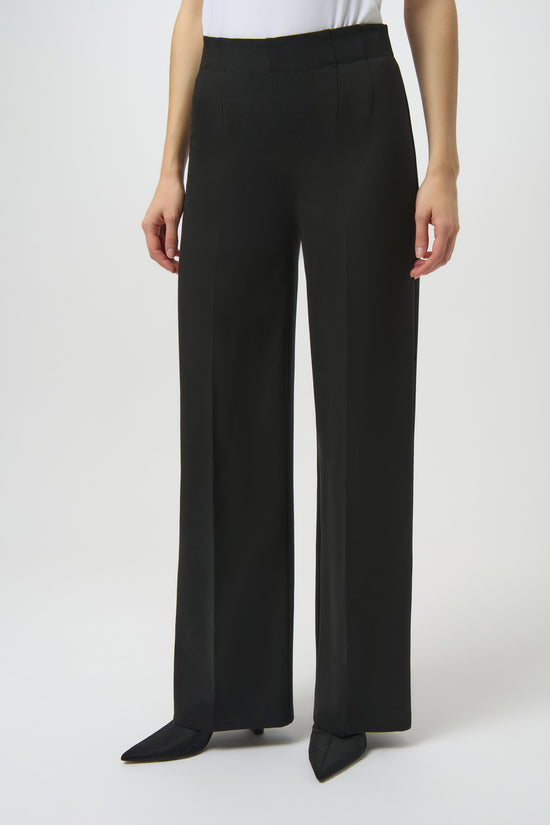 Joseph Ribkoff heavy knit wide leg trousers 254046