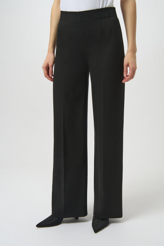 Joseph Ribkoff heavy knit wide leg trousers 254046