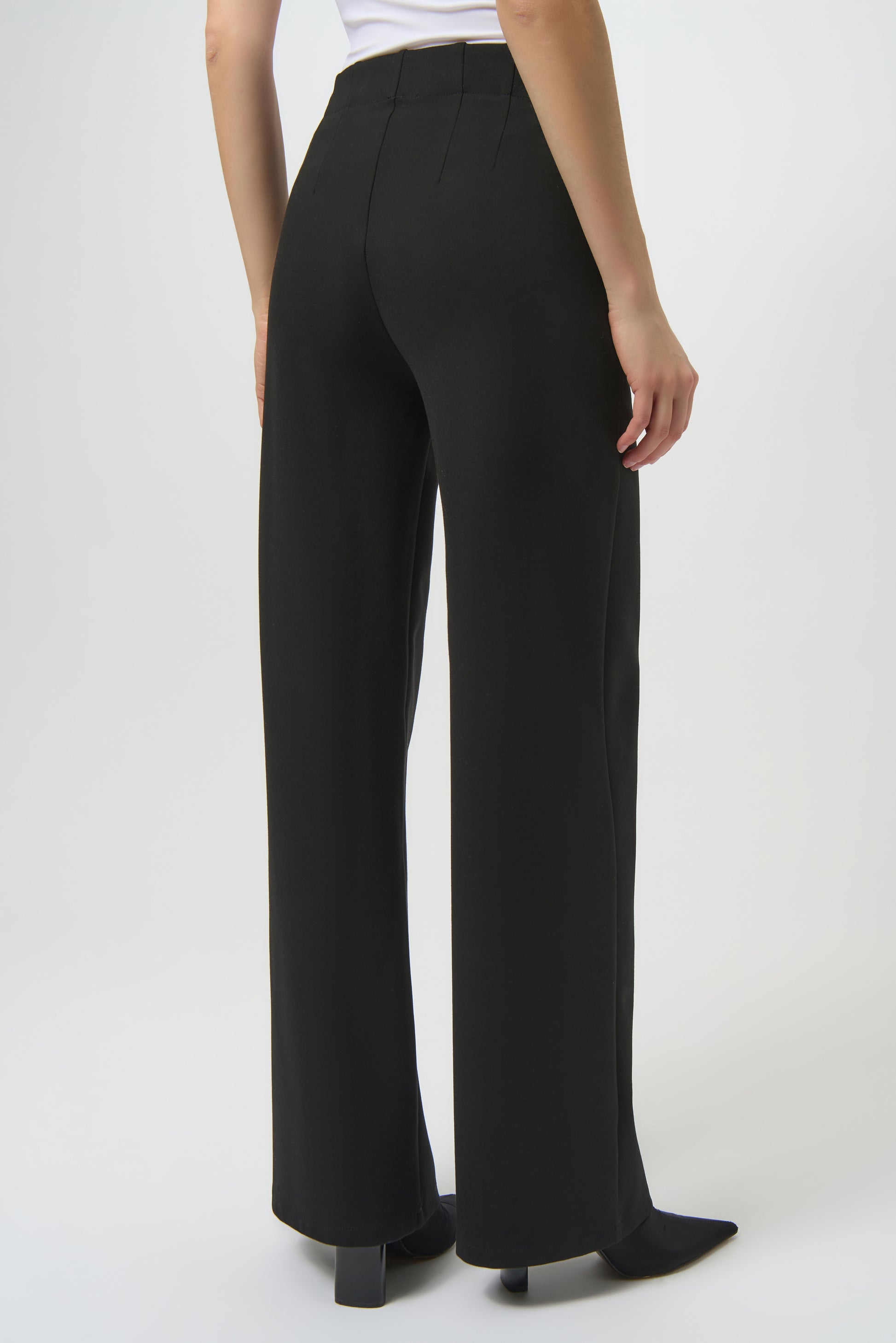 Joseph Ribkoff heavy knit wide leg trousers 254046