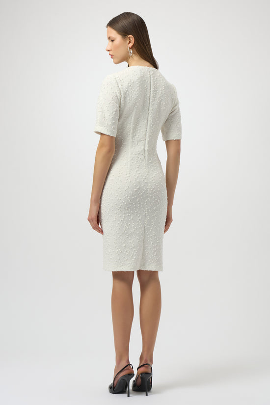 Joseph Ribkoff bow detail shift dress 254177