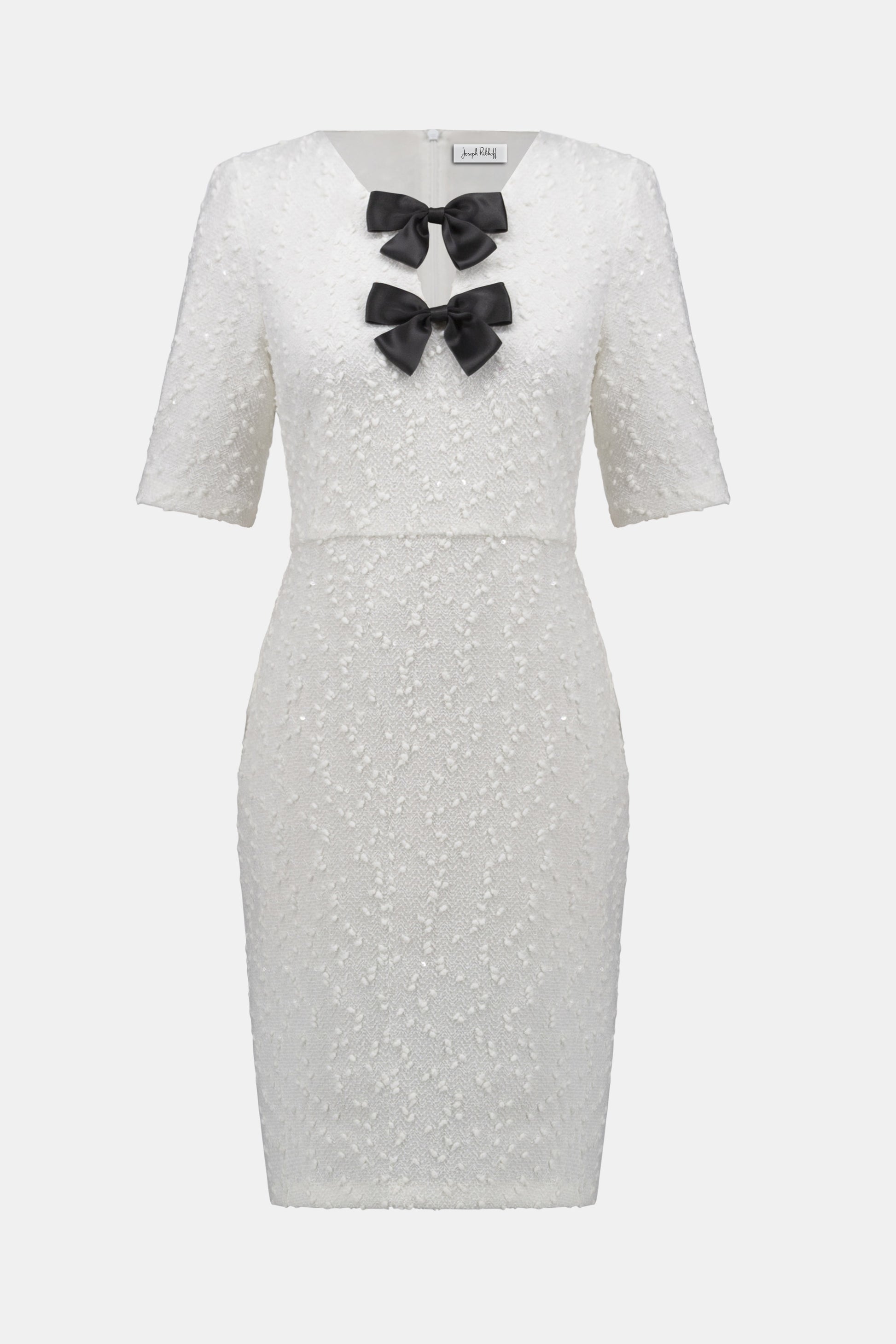 Joseph Ribkoff bow detail shift dress 254177