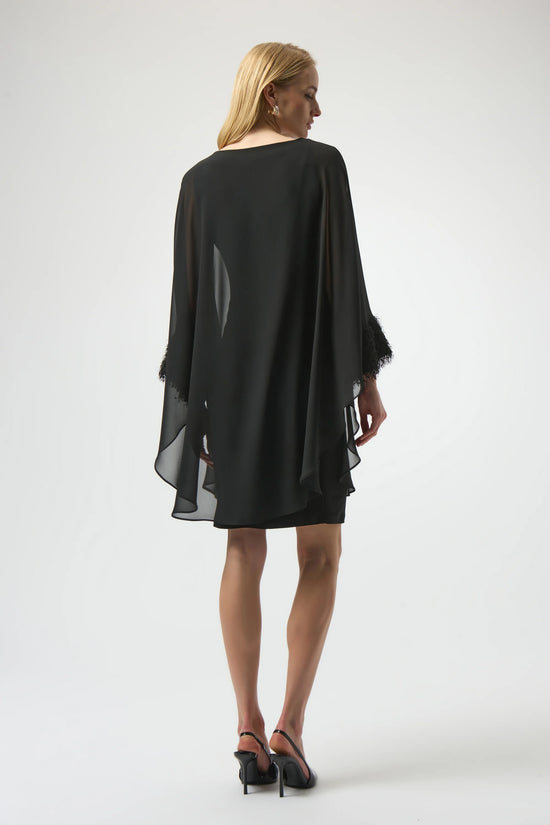 Joseph Ribkoff chiffon layered dress 254186