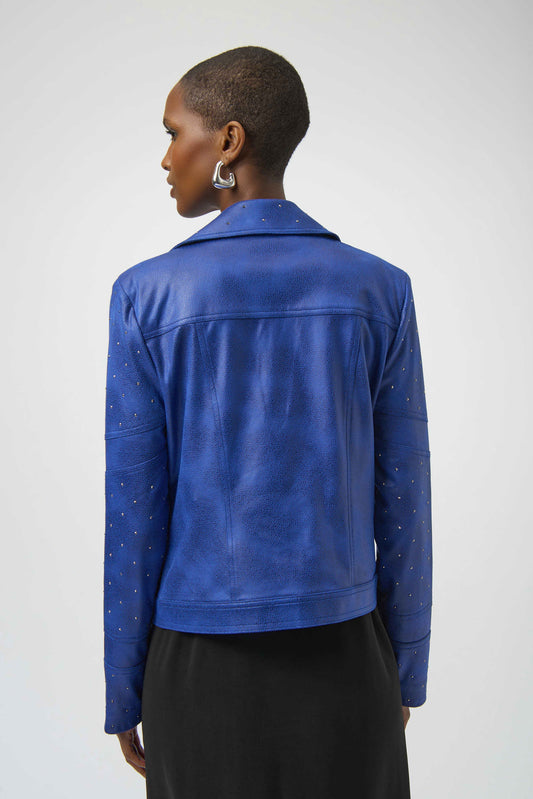 Joseph Ribkoff faux suede fitted jacket 254904