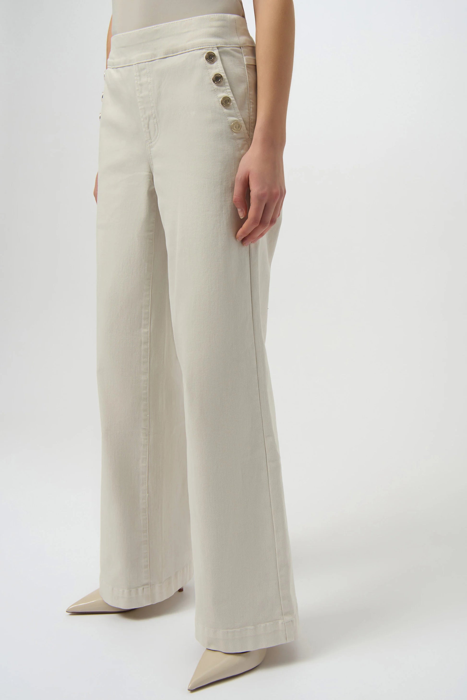 Joseph Ribkoff pull on wide leg jeans 254919