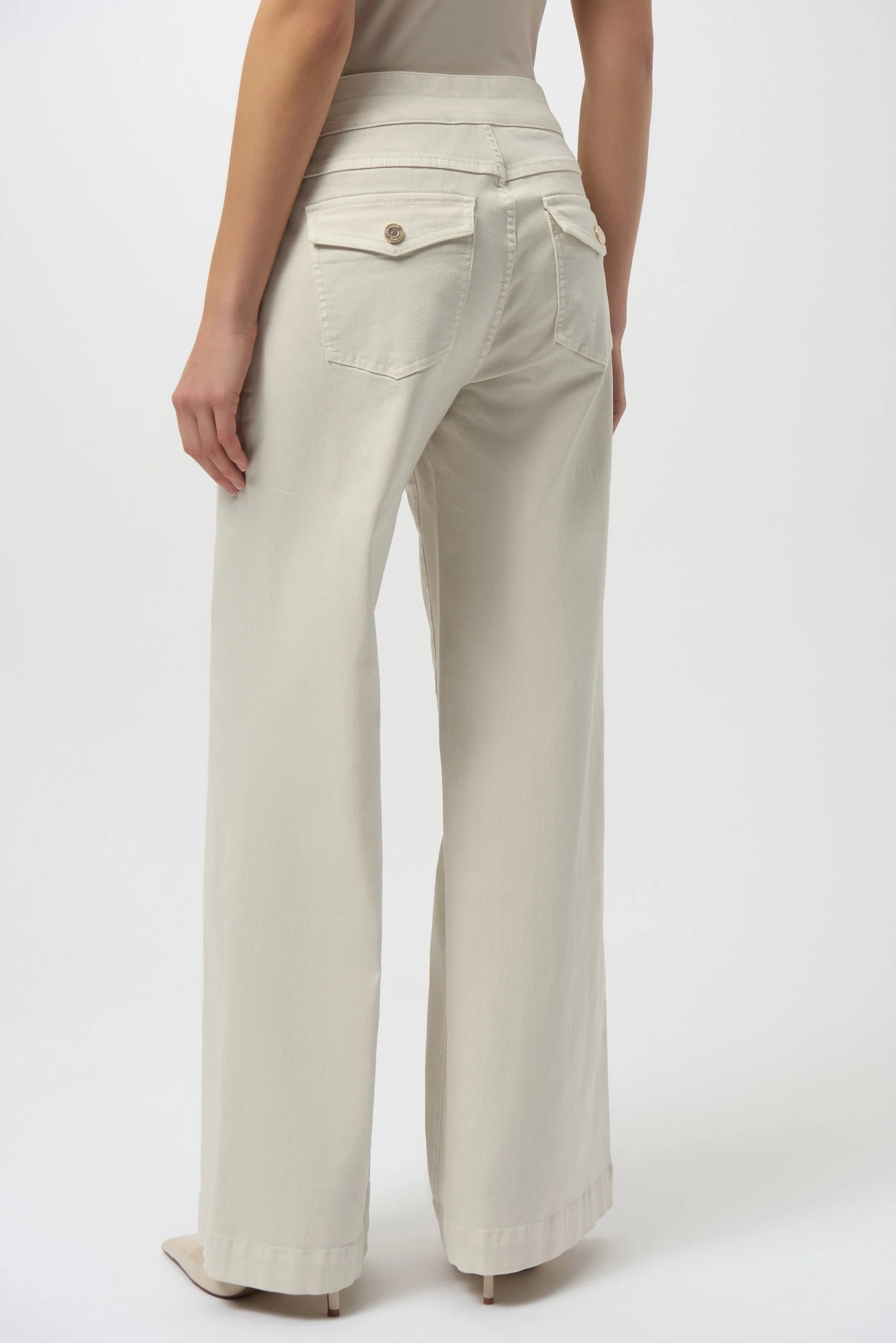 Joseph Ribkoff pull on wide leg jeans 254919