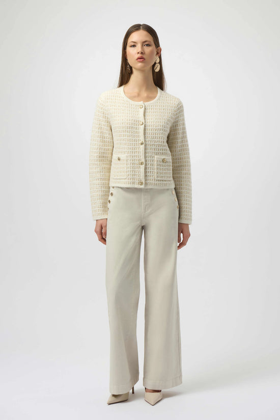Joseph Ribkoff sequined knit cardigan 254938